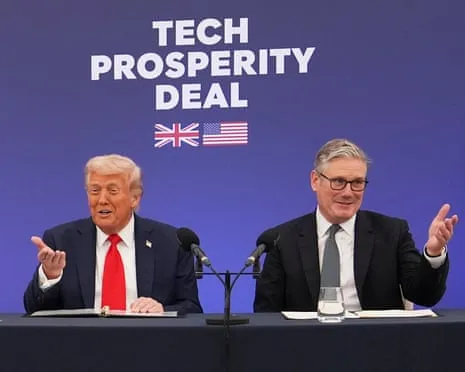 British-American Technology Deal Poses Crucial Concerns Amid Multi-Billion Pound Funding Pledge